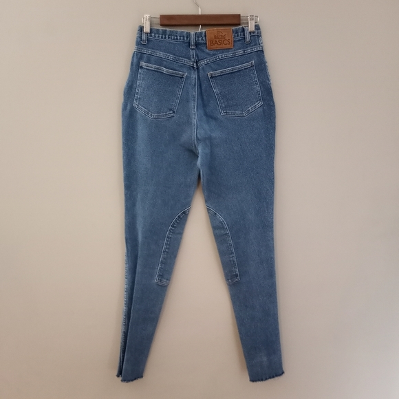 Hac Tac Riding Jeans Women Size US 12 EU 42 Medium Wash Good Stretch Equestrian - Picture 6 of 8